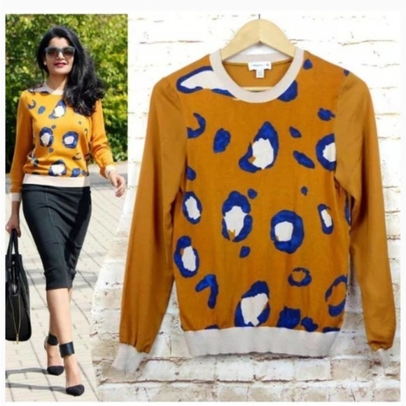 Phillip Lim cheetah print sweater - Picture 1 of 7